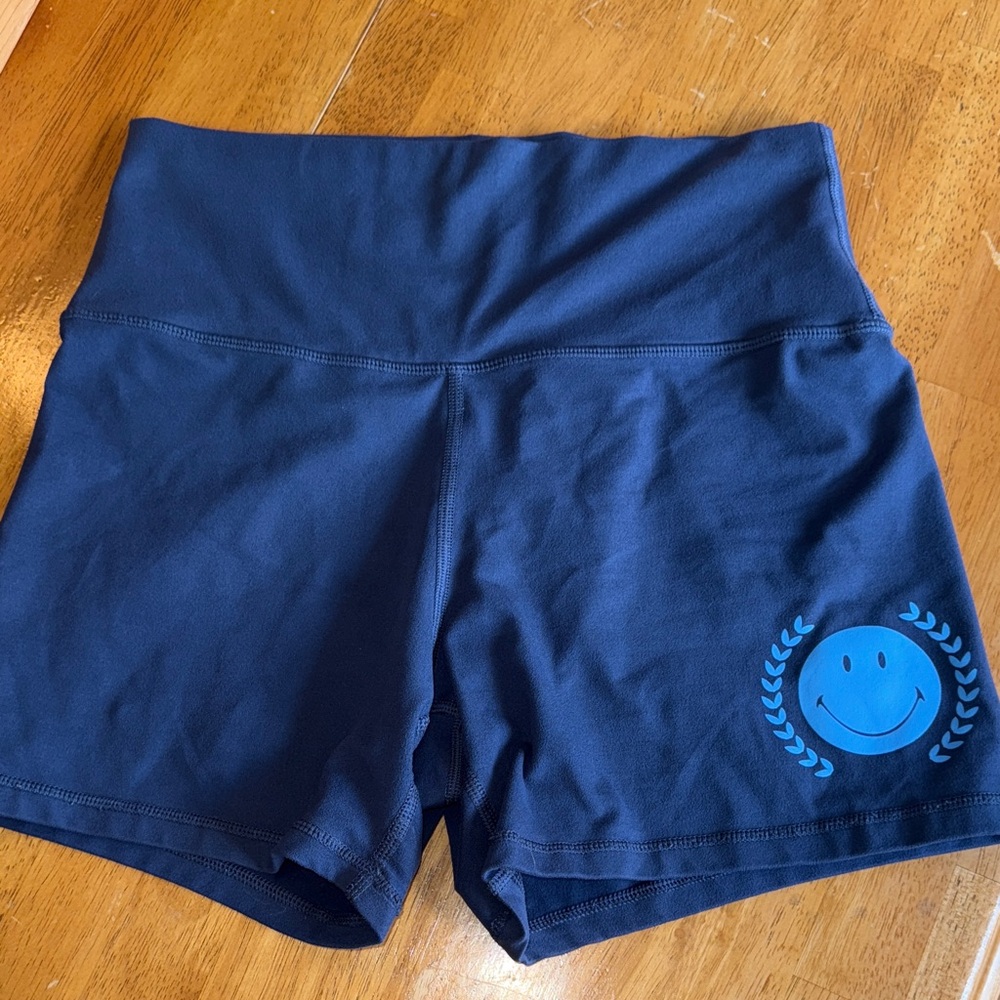 Offline by Aerie Women’s Navy Shorts with Smiley